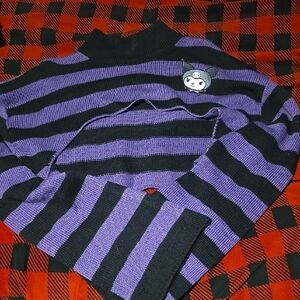 Cropped Kuromi Sweater